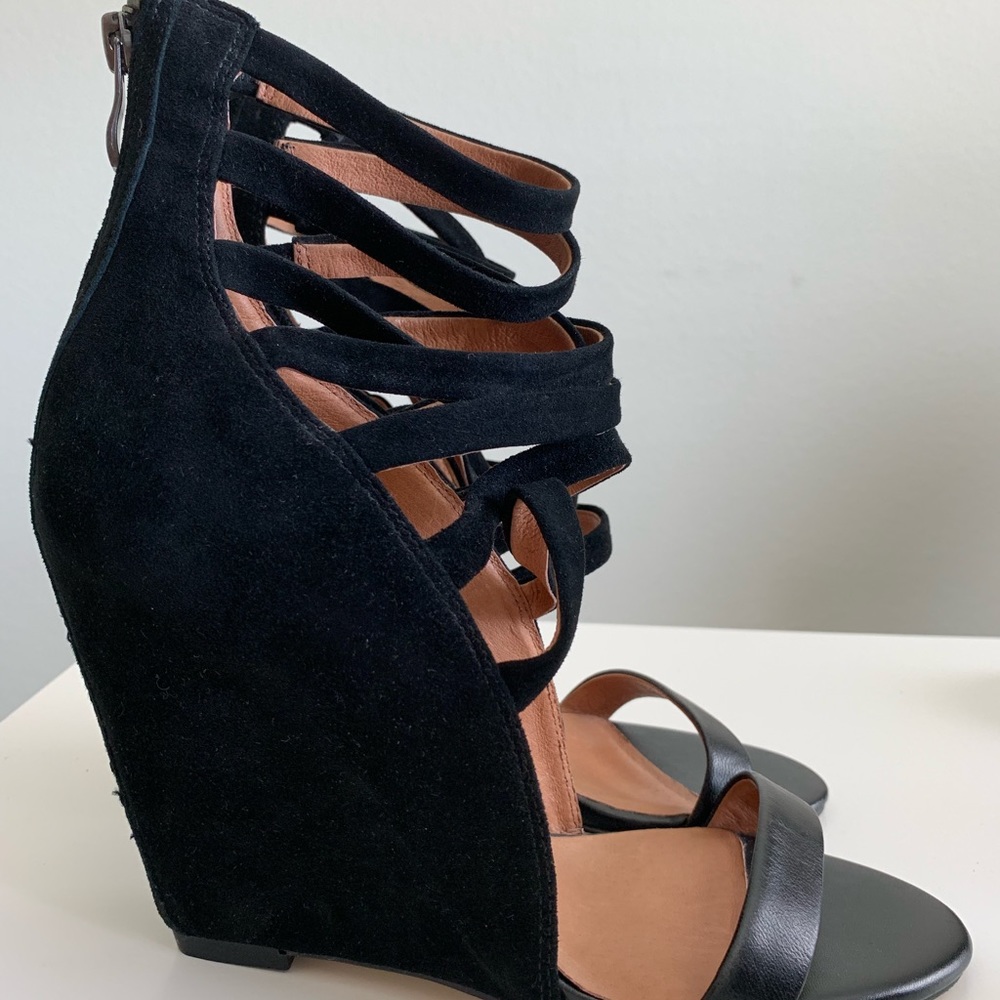 Mia Limited Edition Black Suede 5” Heels Booties